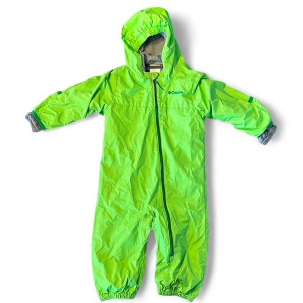 Columbia Vibrant Green Infant Snowsuit